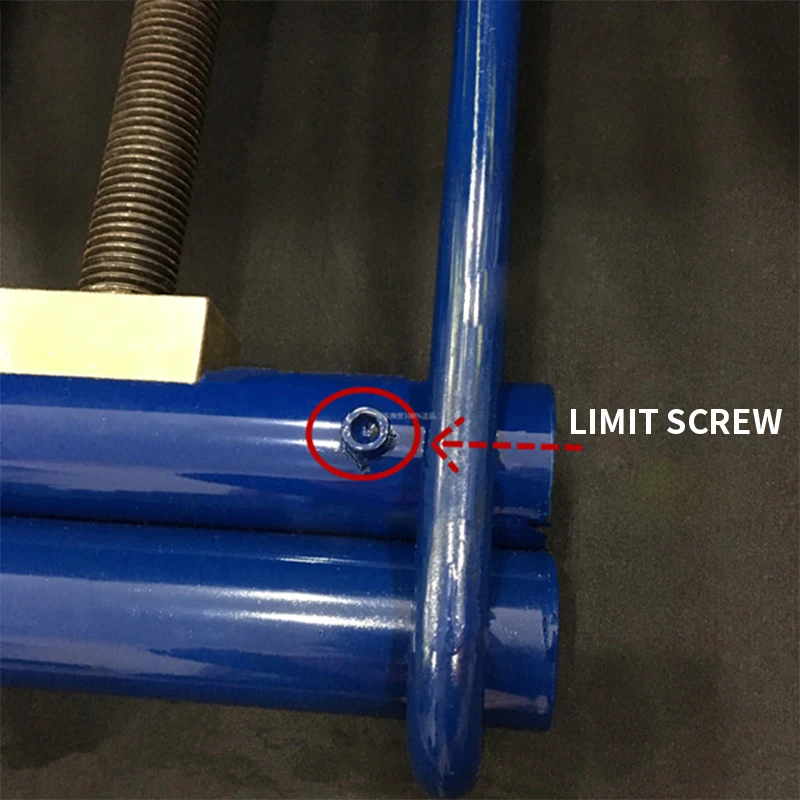 PE pipe air stop clamp, tap water pipe cut-off stop valve, gas pipeline flattening cut-off clamp, pipeline installation and main