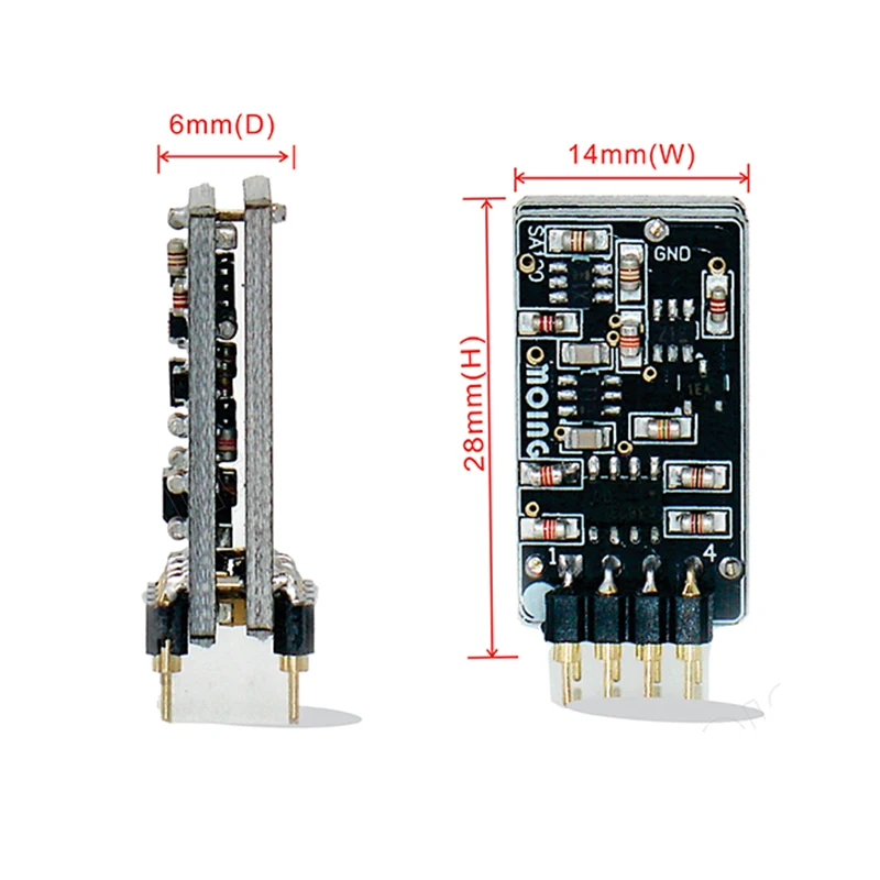 HI end discrete module of HDAM single Operational Amplifier Individual Components To upgrade Muses03 OPA627BP AD797 op amp