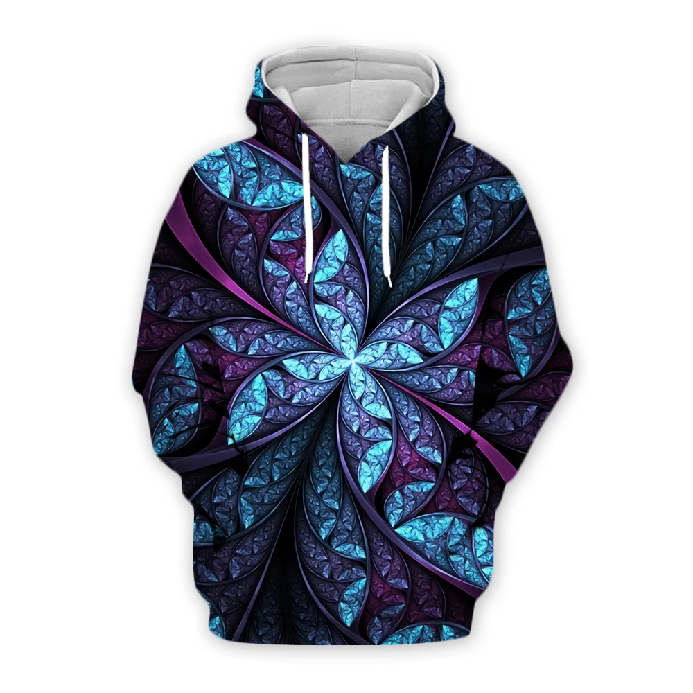 

Fashion Psychedelic Hoodie Funny and Charming Art 3D Printed Harajuku Sweatshirt Unisex Casual Pullover