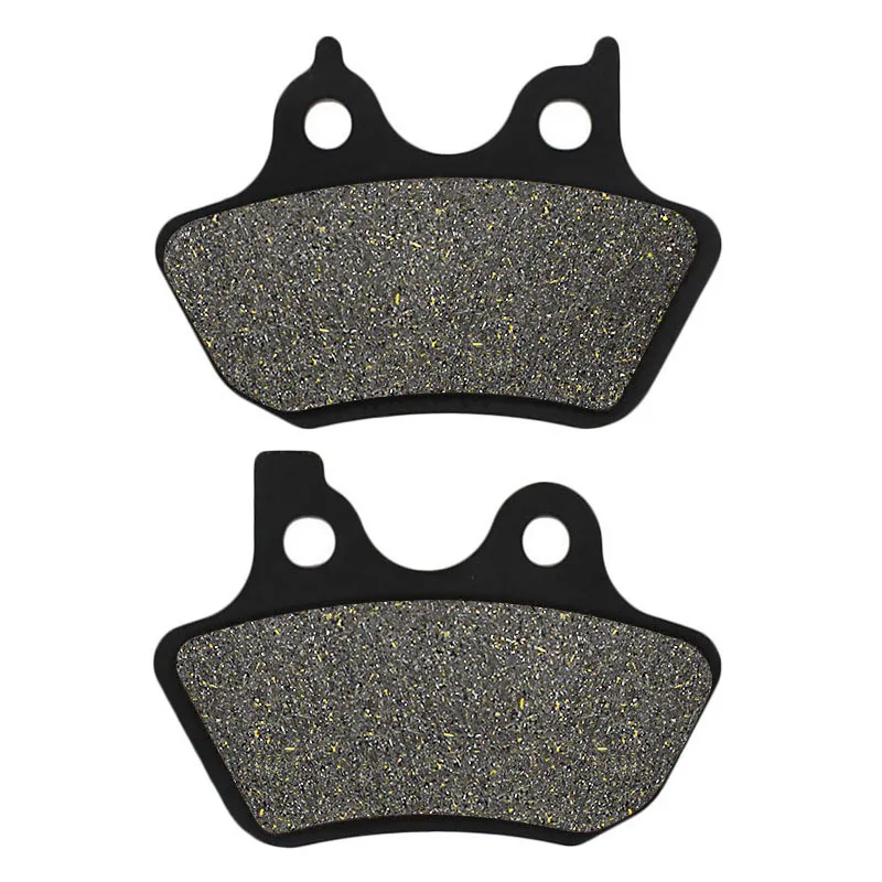 Cyleto Motorcycle Front Rear Brake Pads For Harley Dyna Super Wild Glide FXDX FXDWG Low Rider FXDL FXDXT FXDS Sportster XL1200S