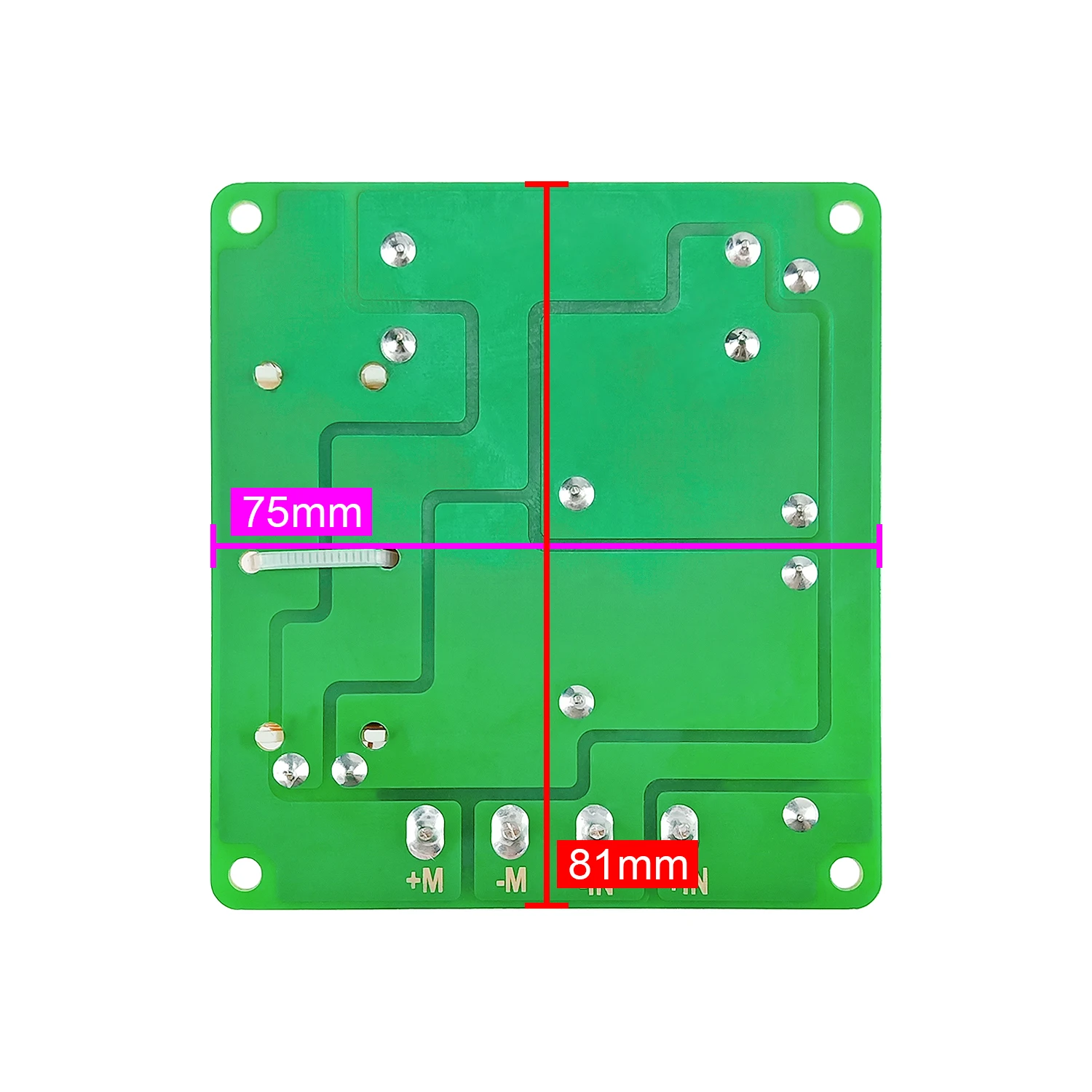 Divisor de frecuencia media de Audio de coche, altavoz cruzado de rango medio puro de 10-60W, 380HZ-3,8 KHZ, 1 vía, para 4-8 Ohm, 2 piezas