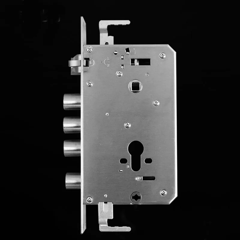 6068  Stainless Steel Smart Lock Body Size 30mm Round Latch 105mm 90mm Deep Fingerprint Lock Accessories