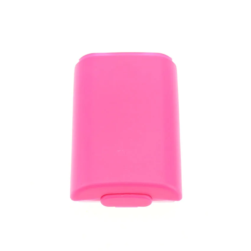 Preto e branco Bateria Pack Capa, Shell Escudo Caso Kit para XBOX360, Xbox 360, Peças de Reposição Controlador Sem Fio, 1Pc