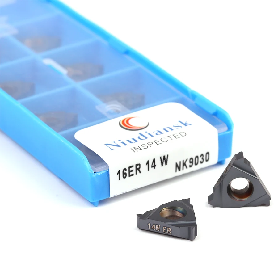 Imagem -04 - w Nk9030 Cnc Torneamento Carboneto de Inserção Torno Cnc Torneamento Inserção Metal Rosqueado Ferramenta de Rosca da Lâmina 16er 11 w 14 Nk9030 16ir 11 14