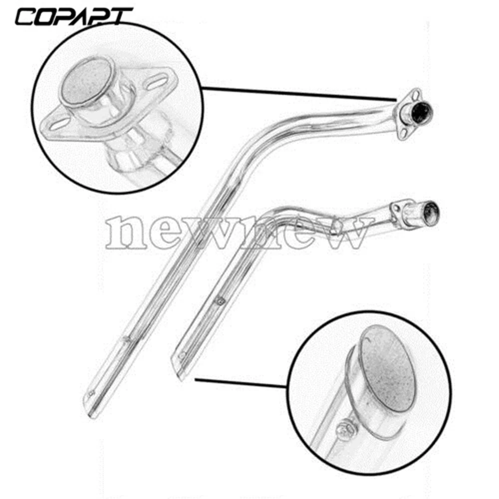 Exhaust System Pipe Kit Silencer Mufflers For Honda Shadow VT750 Spirit 750 Phantom 750 Aero 750 VT750C VT750C2 VT750C2B VT750DC