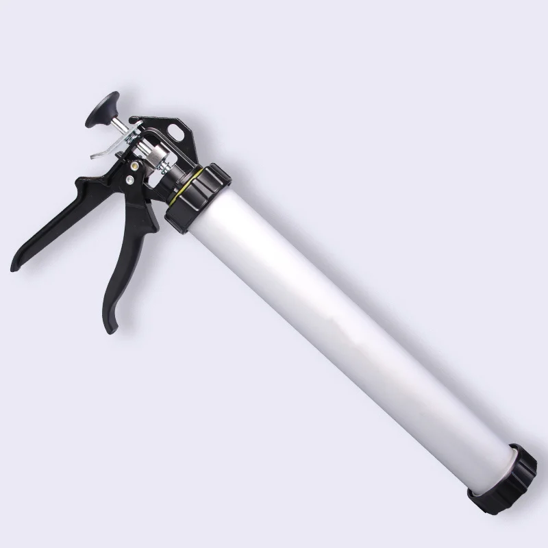 Economy Aluminum Casing Caulking Gun Durable Sausage Silicone Gun Glass Glue Gun Adhesive Sealant Guns caulking tool