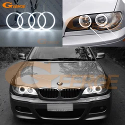 For BMW 3 Series E46 Coupe Cabrio Convertible LCI Facelift 2004 2005 2006 Excellent Ultra Bright CCFL Angel Eyes Halo Rings