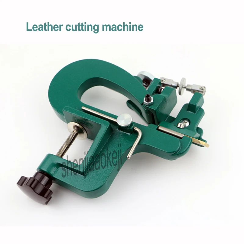 809G Leather Cutting Machine Manual Peeling Machine Leatherwear Splitter Vegetable Tanned Peeler Leathers Paring Machine 1PC