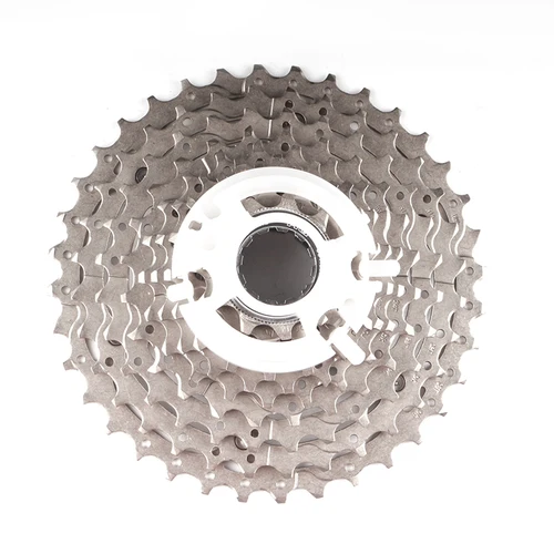Imagen 2 del producto Shimano-Cassette DEORE M4100 M6000 Tiagra HG500 HG50 5700 para bicicleta de carretera y montaña, de 10 velocidades volante de inercia, 11-25T, 12-28T, 11-32T, 11-34T, 11-42