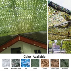 Rede de camuflagem militar para Sun Shelter, Outdoor Camo Net, durável para decoração Sunshade, caça, tiro cego, Camping