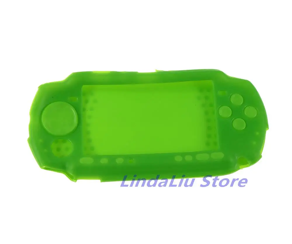 10pcs Silicone Cover Case Skin For PSP 2000 3000 Soft Rubber Protective Shell Housing Case Cover For PSP2000 PSP3000