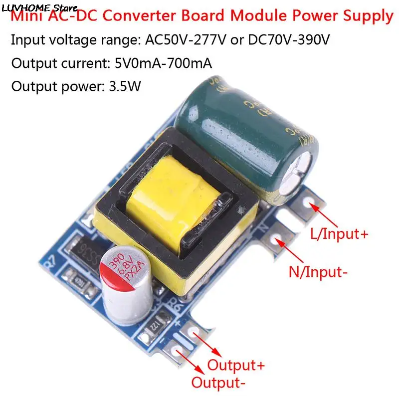 Mini AC-DC 110V 120V 220V 230V To 5V 12V Converter Board Module Power Supply