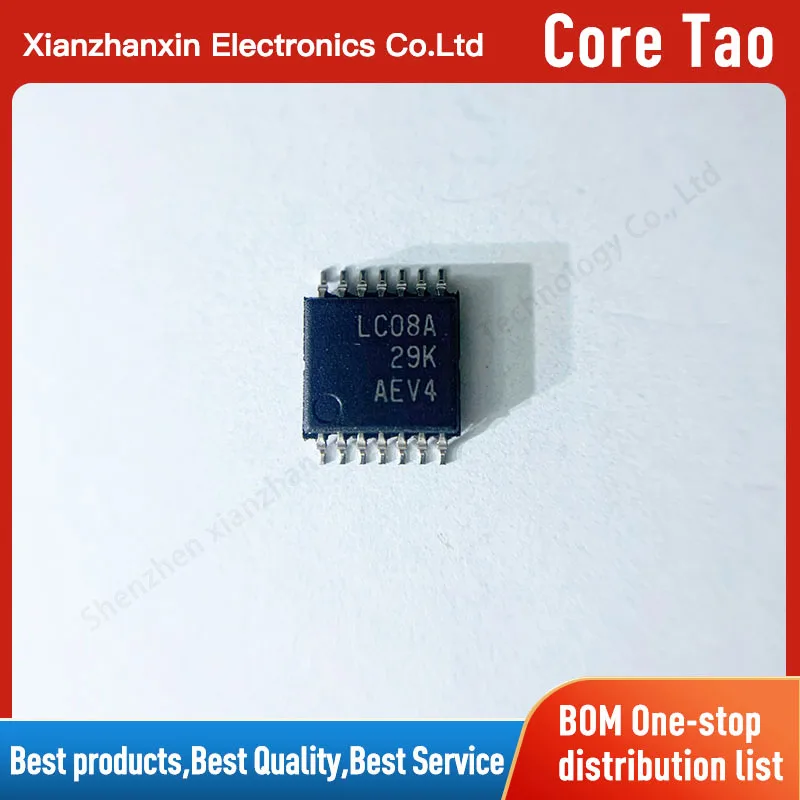 10PCS/LOT  SN74LVC08APWR Screen printing LC08A TSSOP-14 logic chip