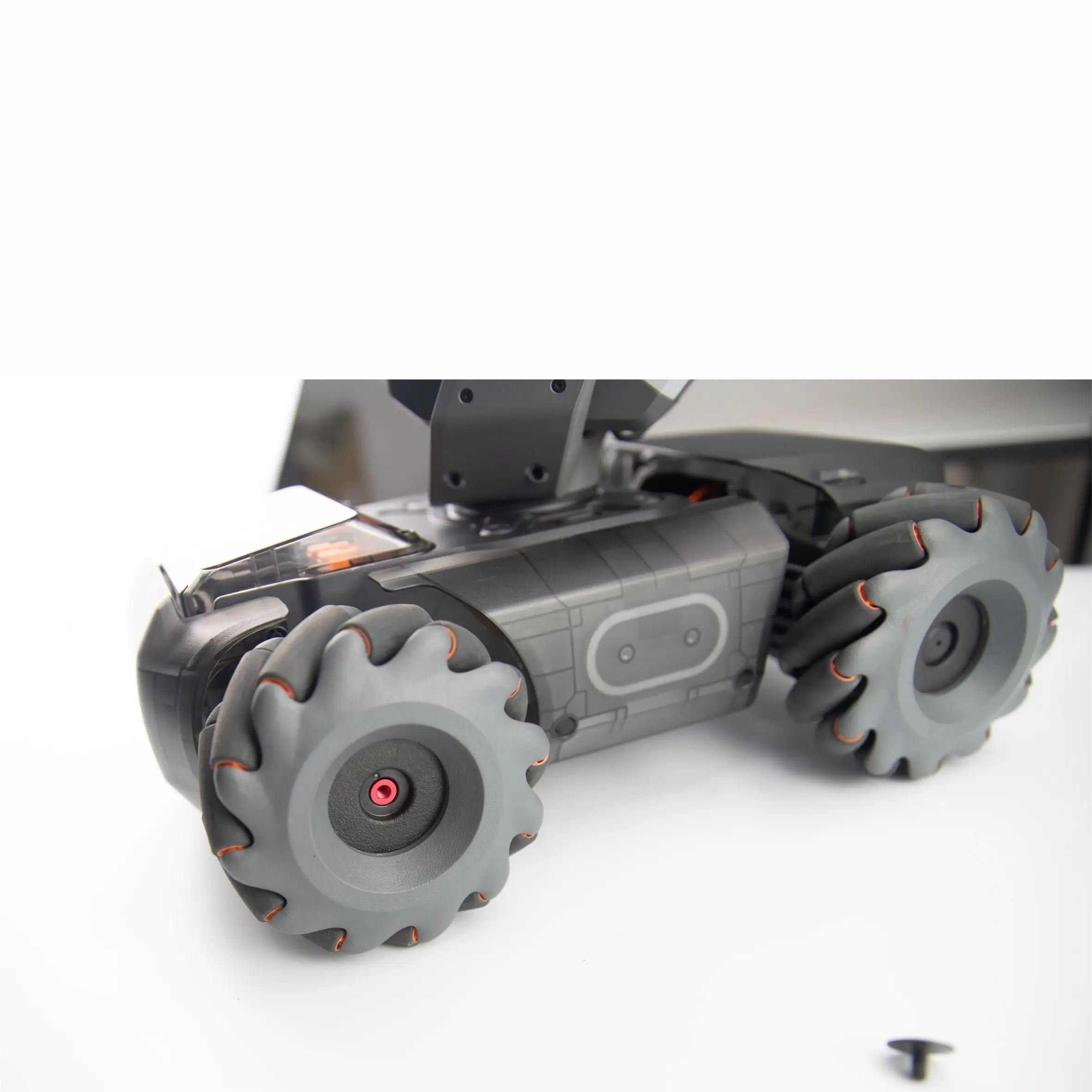 Robomaster S1 มั่นคง CNC อลูมิเนียมล้อสำหรับ DJI Mech Robomaster สีแดงน้ำหนักเบาล้ออะแดปเตอร์อุปกรณ์เสริมหุ่นยนต์