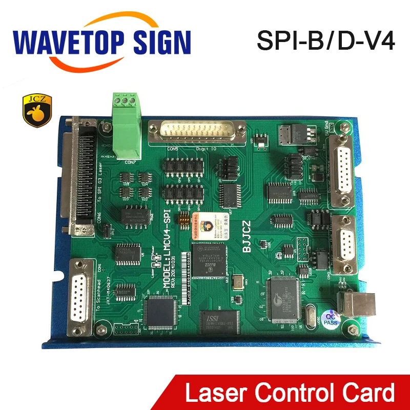 بطاقة التحكم بالليزر WaveTopSign JCZ SPI SPI SPI-B-V4 أو SPI-D-V4 + برنامج EZCAD V2 يستخدم لوحدة الليزر SPI G3/G4