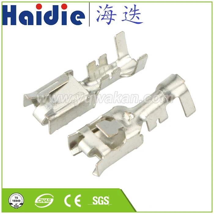 

Free shipping 50pcs auto delphi wire terminal G221 crimp terminal for auto delphi connector, replacement of DJ629-E6.3B