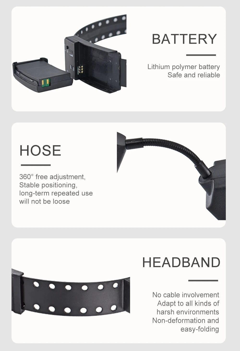 DEASIN 5W Surgical Light Dental LED Headlamp Head Band Portable Medical Front Light Oral Lamp Light Dentist Tools Dentistry