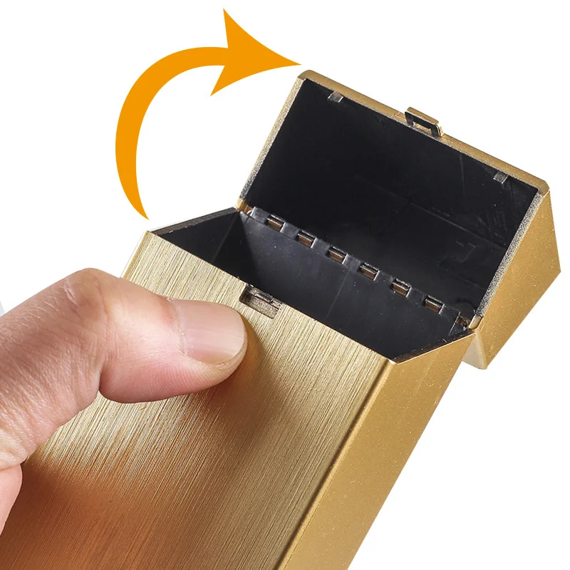 1pc 110mm Extra-long Cigarette Case Cigar Storage Box ABS Multifunction Card Cases Tobacco Holder Smoking Accessories