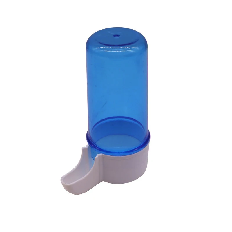5 Pcs Bird Trough Drinking Water Width 4.5cm High 10cm Parrot Automatic Feeder Waterer Sprinkler Anti-scattering Bird Supplies