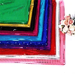 Shiny 6 mm Sequins Fabric Sewing Stage Clothing Curtain Wedding Party Background Dance Dress Christmas Decorations Diy Drapery