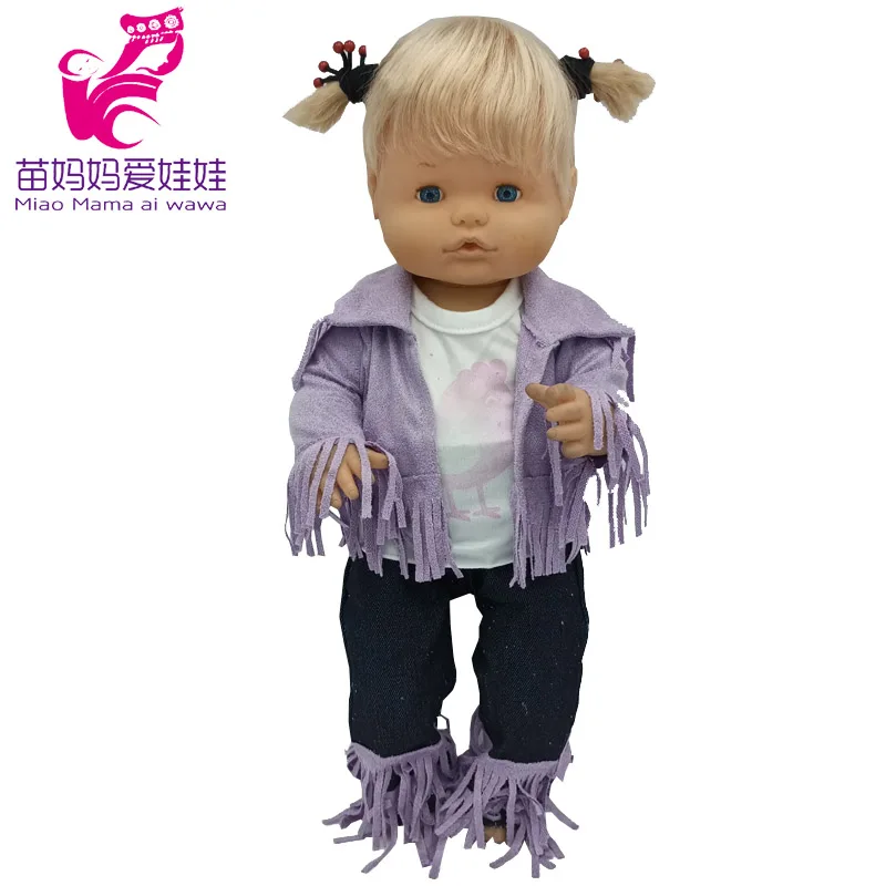 Doll Clothes Sweater Ropa Y Su Hermanita 40 Cm Baby Dolls Clothes Hat Set Child Gift