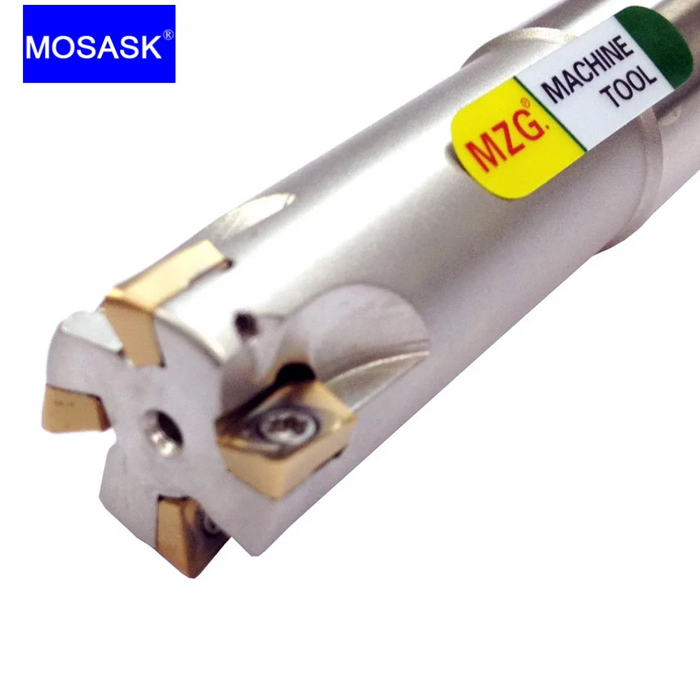 Mosask-ferramentas Asm07 16 12 20 mm Torno Cnc Ângulo Reto Ombro Precisão Fresa Acabamento Cortador Ferramenta de Mandril