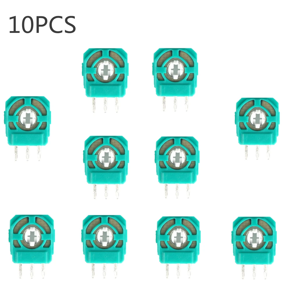 

10Pcs/Lot 3D Analog Joystick Potentiometer Sensor Module Axis Resistors for Playstation 4 Controller Micro Switch Replacement