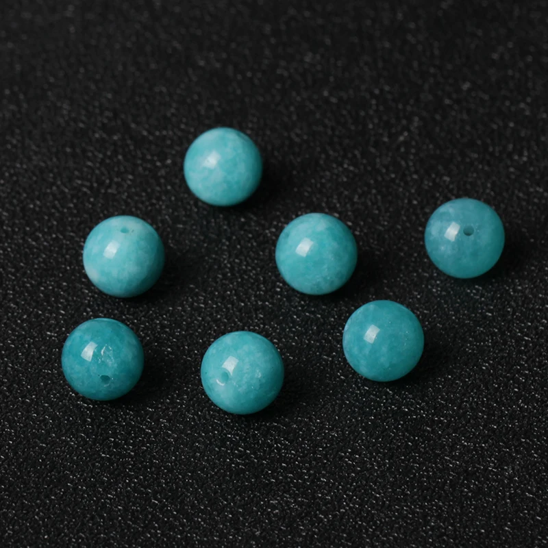 4A Natural Old Amazonite Crystal Single Bead DIY Beads Jewelry Making