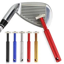 Herramienta de ranura de Golf, afilador de ranura de cuña de hierro, herramienta de limpieza, hoja VU, 6 cortadores, accesorios de Golf, práctica de limpiador