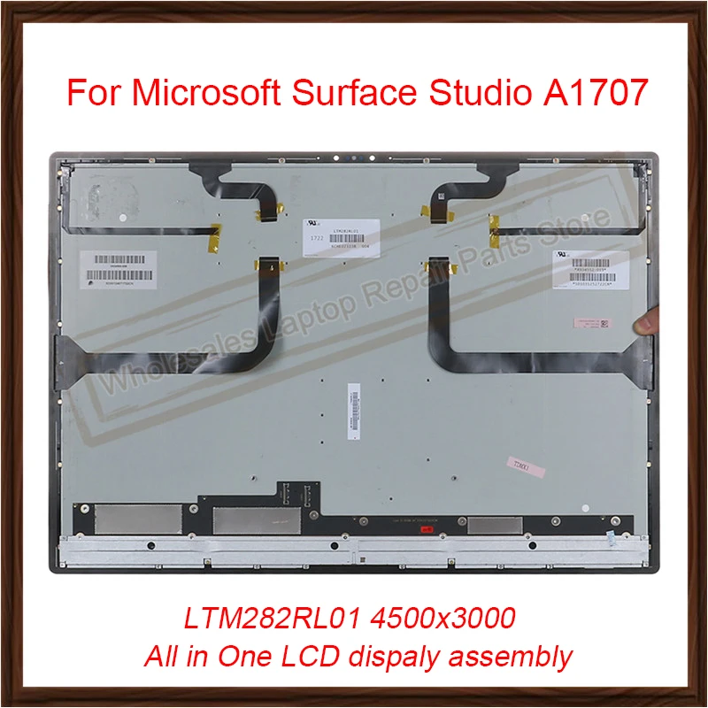 

28" Original For Microsoft Surface Studio A1707 All In One LCD Touch Screen Dispaly Assembly Digitizer LTM282RL01 003 4500x3000