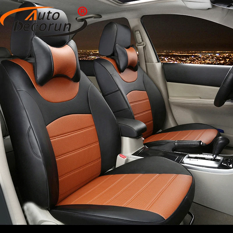 

AutoDecorun dedicated PU leather cover seats for Subaru Impreza accessories seat covers set car seats cushion supports styling