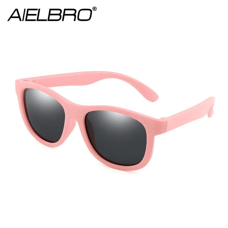 AIELBRO 2021 New Kids Polarized Children Sunglasses Boys Girls Cycling Goggle 1.5-11 Years Kids Glasses Safety Glasses Baby