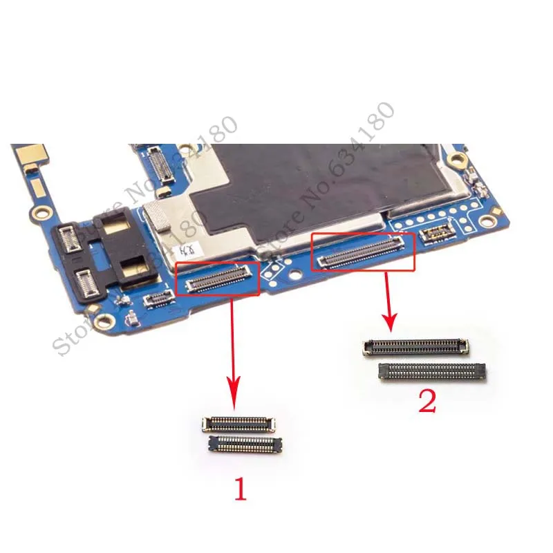 FPC Connector mainboard flex for OPPO Realme 6 on motherboard