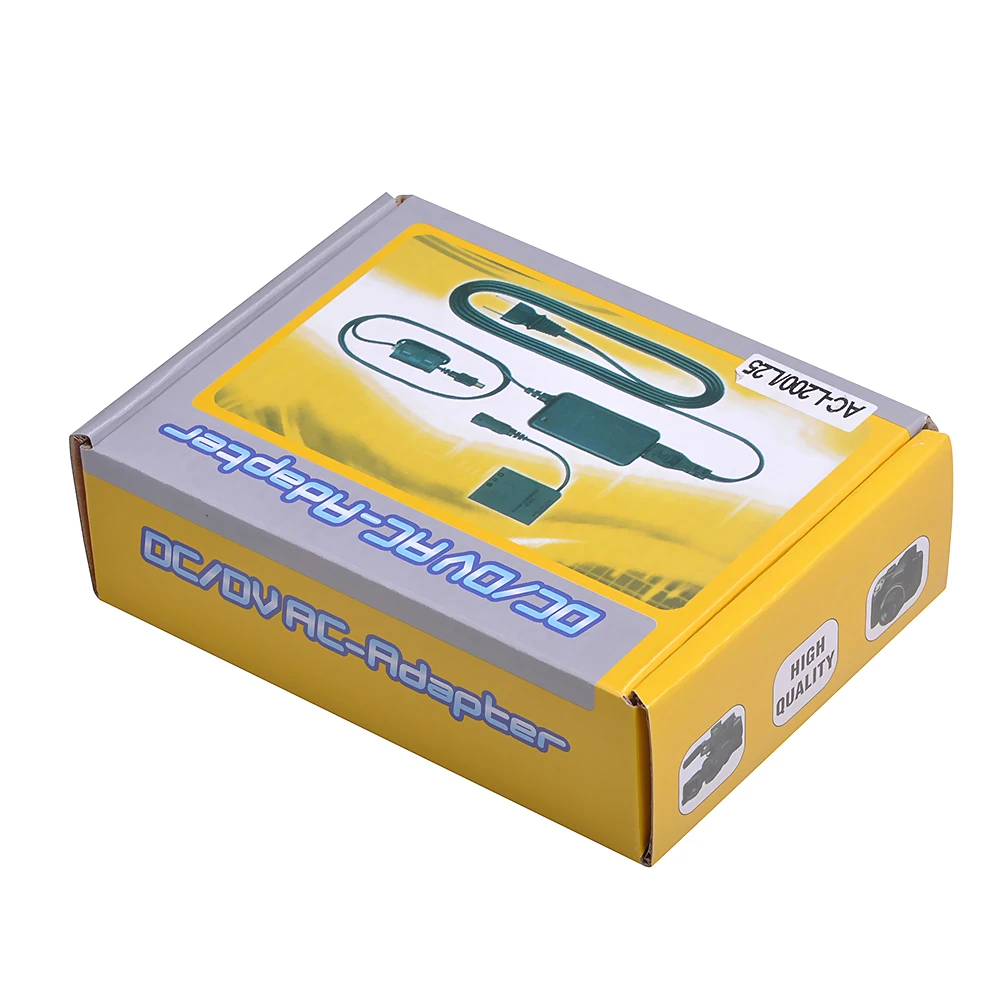 Adaptador de corriente alterna AC-L200 ACL200 AC-L25 AC-L25A AC-L25B AC-L25C para Sony DCR-IP DVD HC SR PC HDR-HC UX DCR-SR35