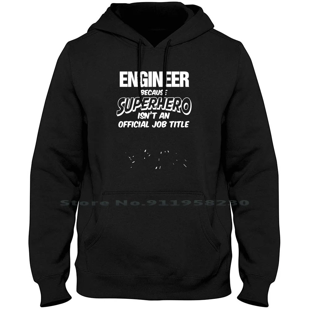 Engineer Superhero , Mens Funny T Shirt Dad Gift Present Secret Santa Hoodie Sweater Secret Santa Superhero Present Secret