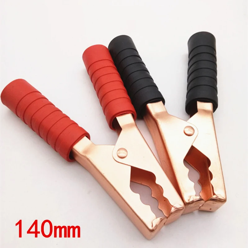 1pc 200A 140mm Large Alligator Clip Car Caravan Van Inverter Battery Test Lead Crocodile Clips