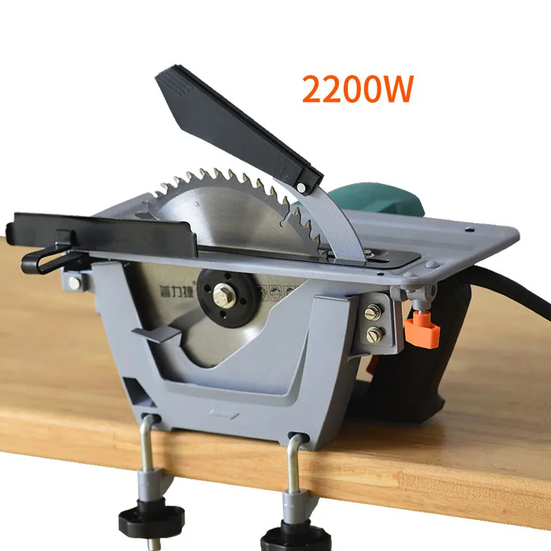 Sierra eléctrica Circular de mano para carpintería, máquina cortadora de disco, 8 pulgadas