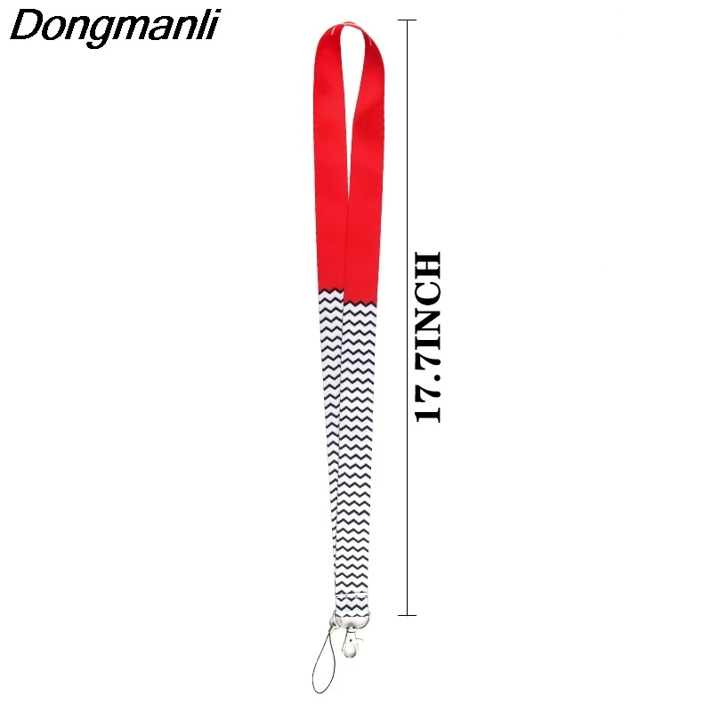 P4094 Dongmanli Twin Peaks TV Show Lanyard Badge ID Lanyards/ Mobile Phone Rope/ Key Lanyard Neck Straps Accessories