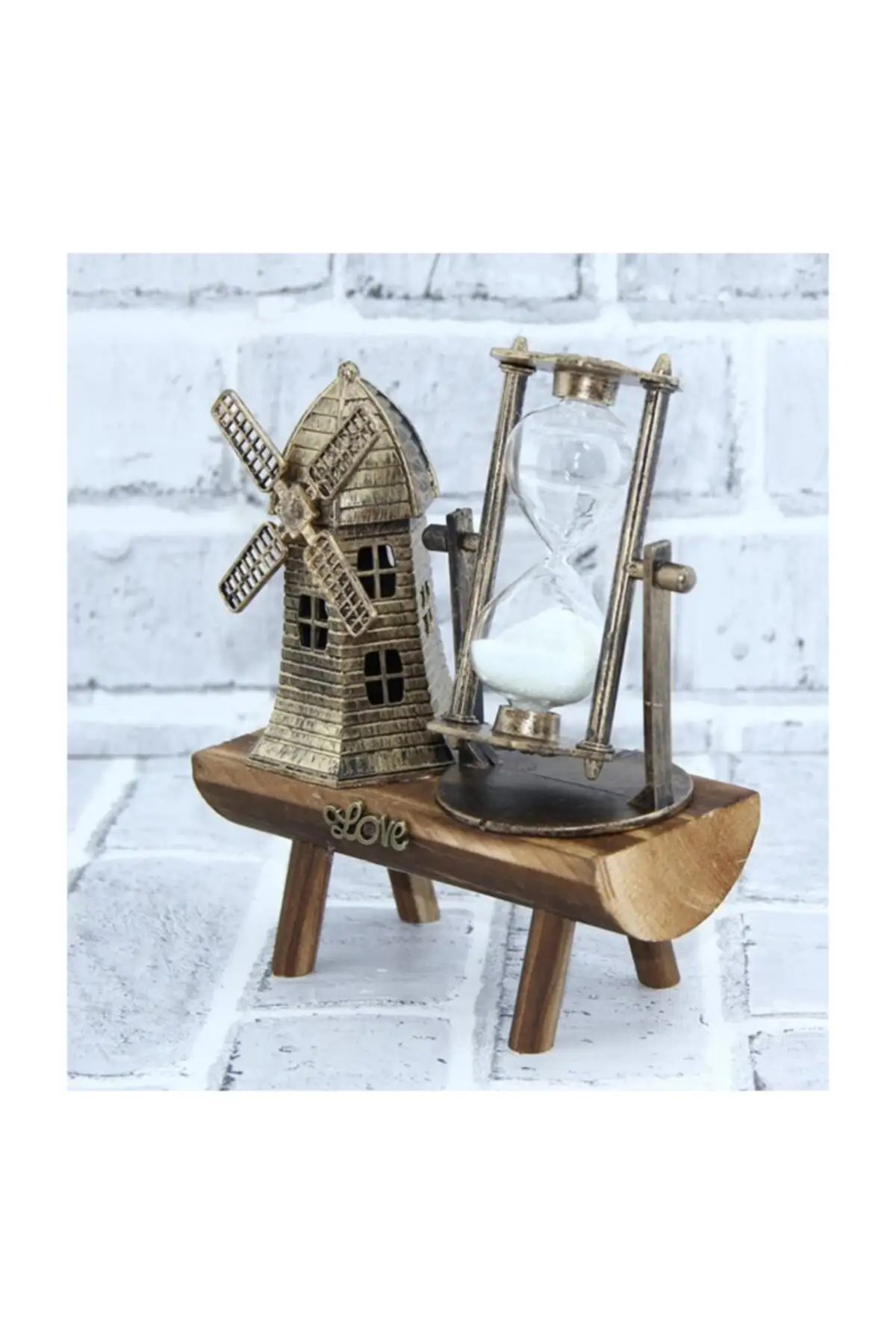 Decorative Windmill Hourglass Souvenirs Home Office Items Night Design Household Items