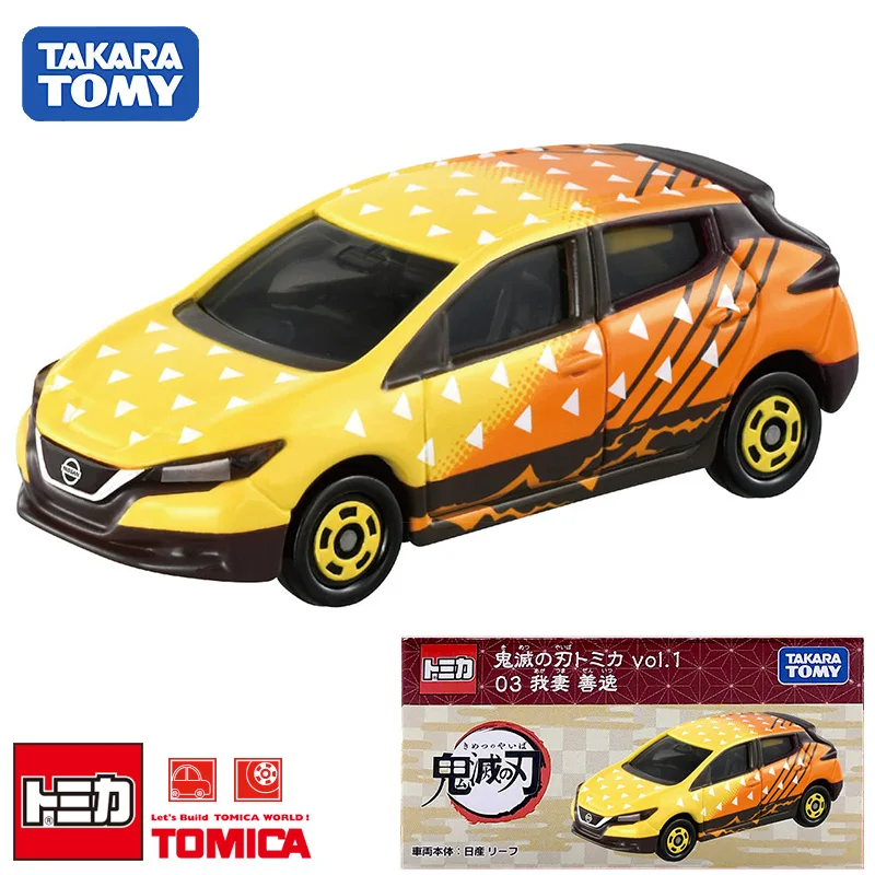 

Takara Tomy Tomica Demon Slayer Kimetsu no Yaiba Zenitsu 03 Metal Diecast Vehicle Model Car New #178910