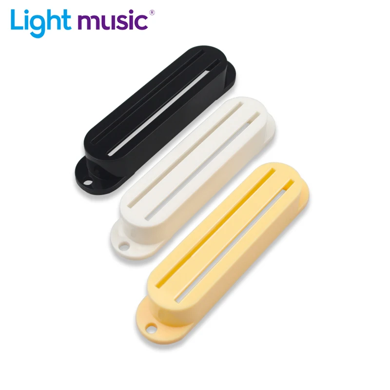 3pcs Dual Rail Humbucker Pickup Covers for ST/TL Style Electric Guitar Plastic Pickup Cover Case Electric Guitar Accessories