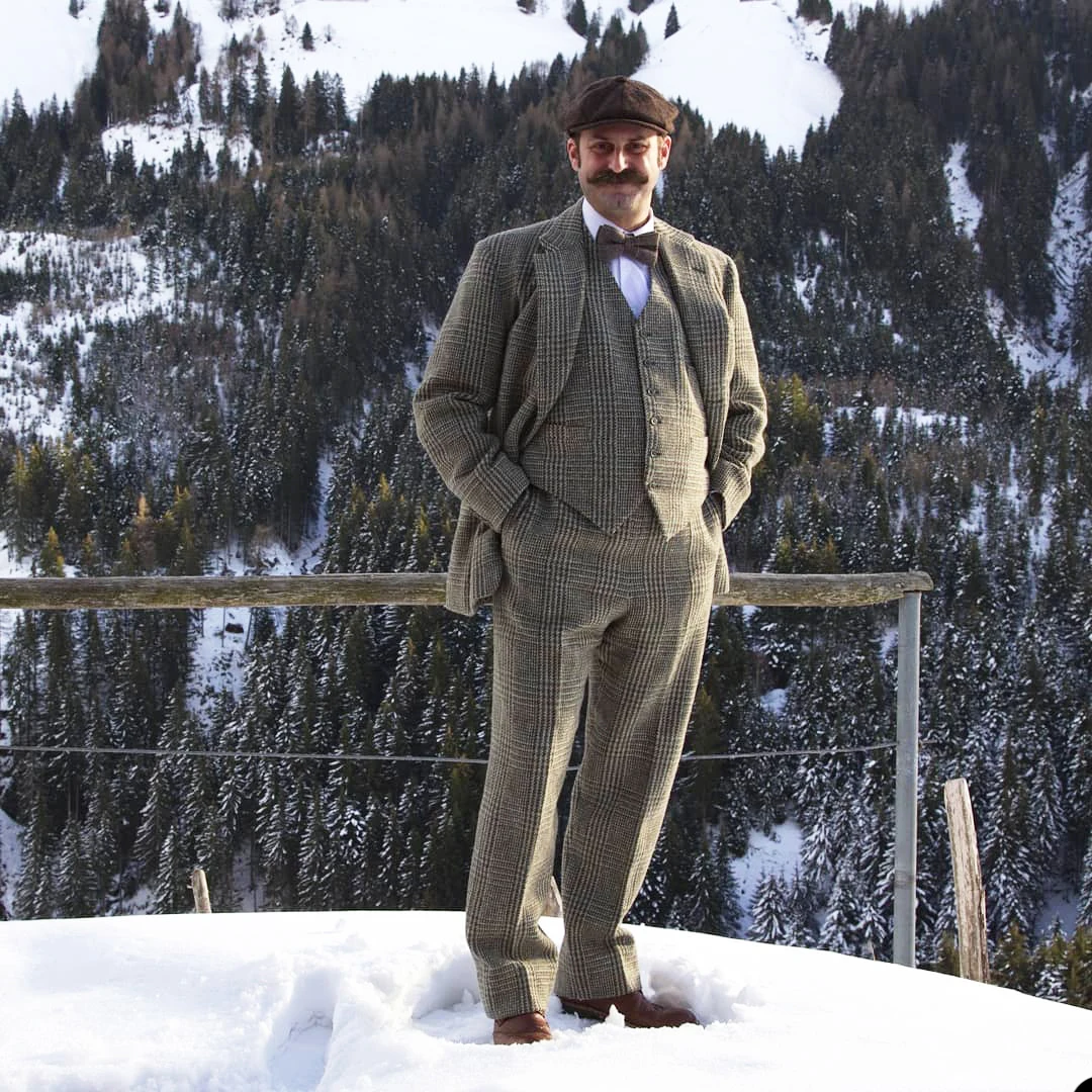 Деловые мужские костюмы на заказ, комплект из трех предметов в клетку в британском стиле, свадебный костюм жениха, формальный индивидуальный повседневный костюм для выпускного вечера, модный костюм Homme