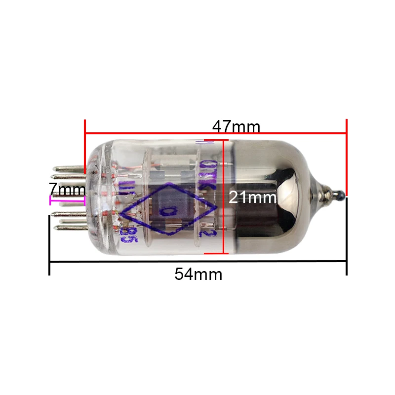 GHXAMP 6H3n-E الإلكترون أنبوب مكبر للصوت ترقية استبدال 5670/6N3/2C51 فراغ أنبوب صمام تحسين المتكلم الصوت 2 قطعة