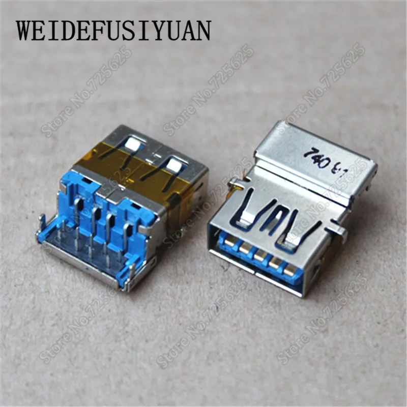 

USB 3.0 Female Port Jack Replacement Connectors H 1.99MM