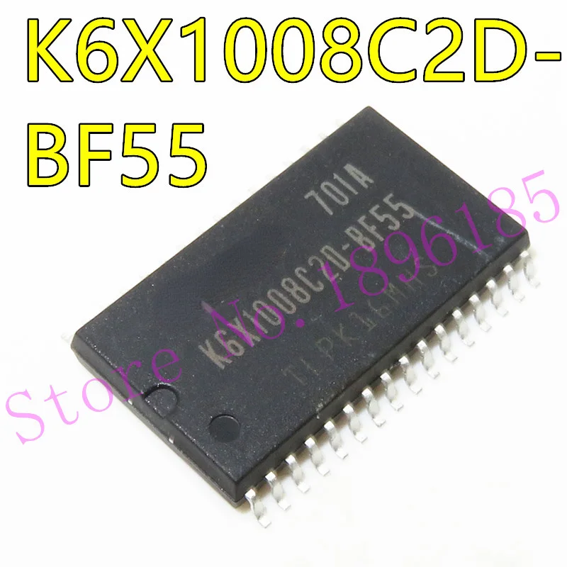 New&original K6X1008C2D-BF55 SOP32 128Kx8 bit Low Power CMOS Static RAM