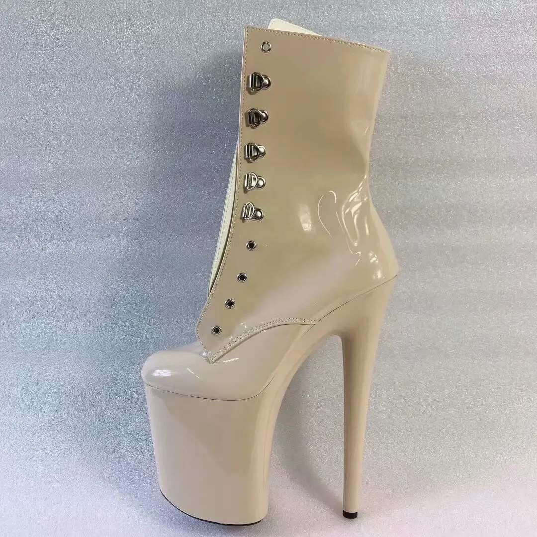 

Stylish sexy model boots, high heels for parties, 15-20cm high heels, pole dancing banquet performance ankle boots