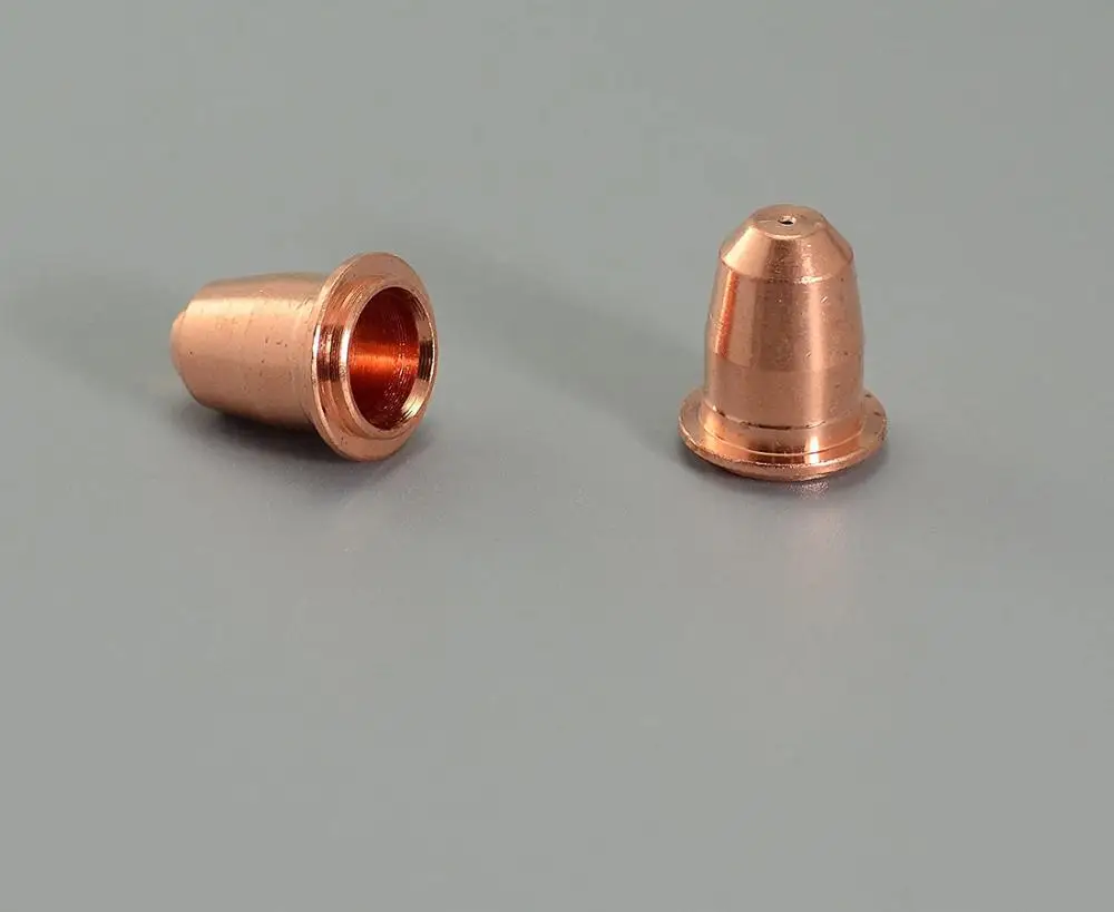 PD0116-08 Plasma Tip 0.8 PR0110 Plasma Electrode Fit Trafimet S45 ไฟฉายตัดพลาสม่า 60 ชิ้น...