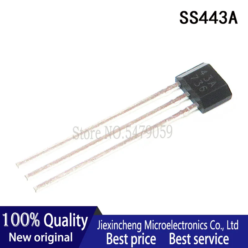 10 Chiếc SS443A 43A SS443 TO-92S Cảm Biến Hall Mới Ban Đầu