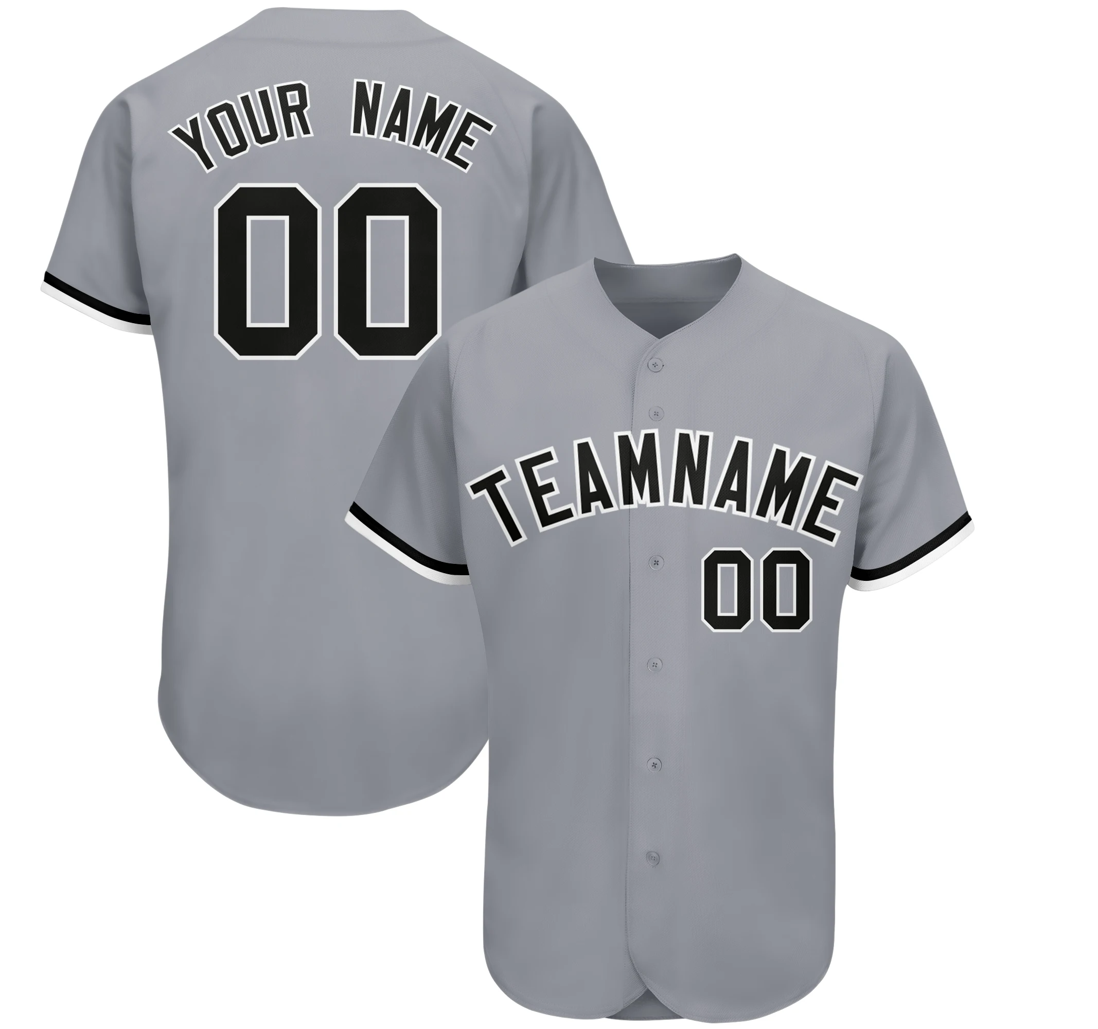 Baseball Jersey Stitch Team Name/Number Breathable Custom Sleeve Player's Sportswear for Men/Lady/Youth Outdoors/Indoor Big Size