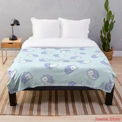 Snom Rain Throw Blanket Super Soft Blanket Sublimation Covered Blanket Bedding Flannel for Children Adult Bedrooms Decor